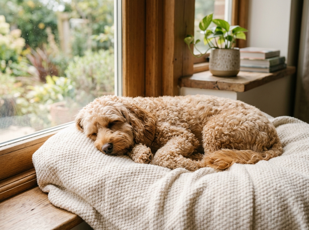 Miniature Cockapoo cremation