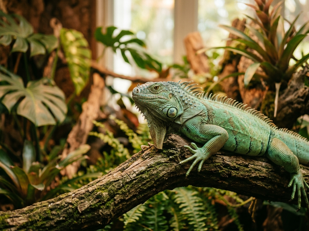 Iguana cremation