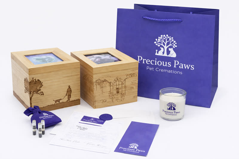 Engraved tribute memory box